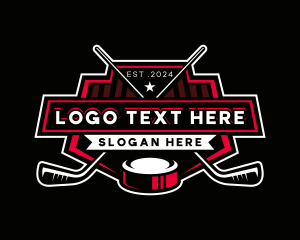 Hockey logo example 1