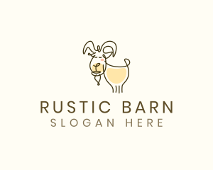 Ram Goat Farm logo design