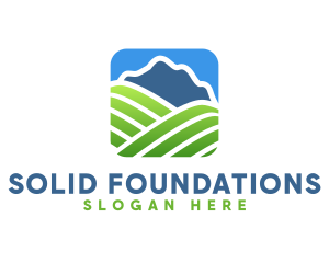 Natural Mountain Field   Logo
