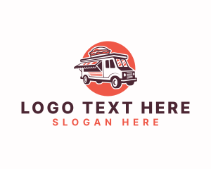 Food Truck Burger Sandwich logo