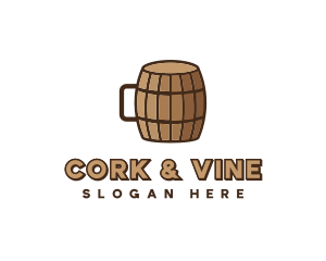 Beer Barrel Mug logo design