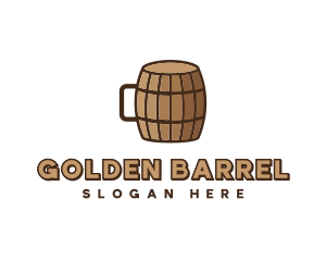 Beer Barrel Mug logo design