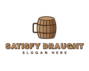 Beer Barrel Mug logo design