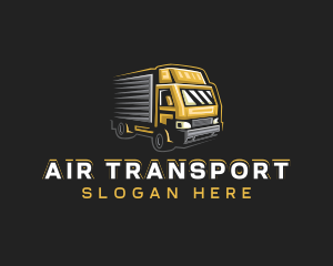 Delivery Truck Logistics logo design