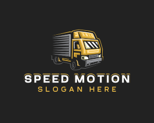 Delivery Truck Logistics logo design