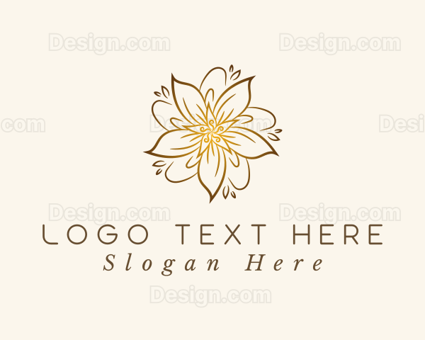 Sakura Luxury Flower Logo