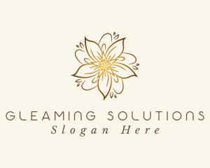 Sakura Luxury Flower logo design