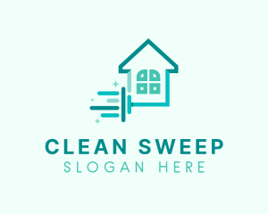 Home Vacuum Cleaning logo design