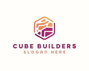 Cube Artificial Intelligence logo design