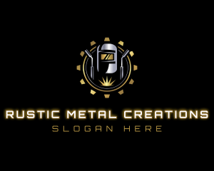 Industrial Welding Metalwork logo design