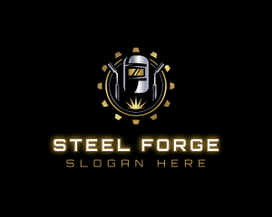 Industrial Welding Metalwork logo design