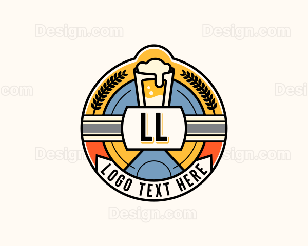 Brewery Beer Liquor Logo