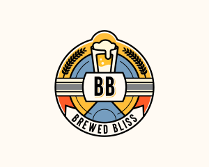 Brewery Beer Liquor logo design