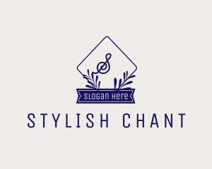 Elegant Stylish Organic Leaves  logo design