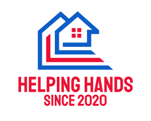 Patriotic House Structure  logo