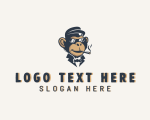 Monkey Gentleman Cigar Logo