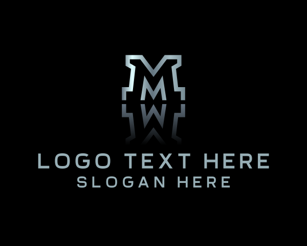 Mirrored logo example 4