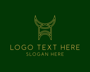 Medieval Viking Horns Logo