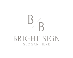 Stylish Generic Sign logo