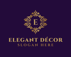 Decorative Elegant Ornament logo design