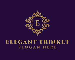 Decorative Elegant Ornament logo design