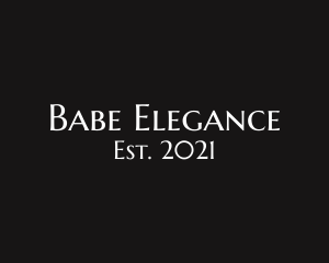 Elegant Luxury Brand logo design