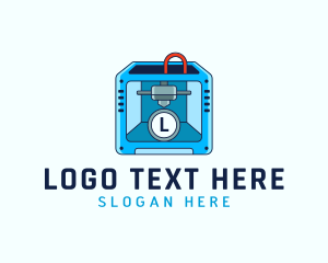 Technology Printer Machine logo