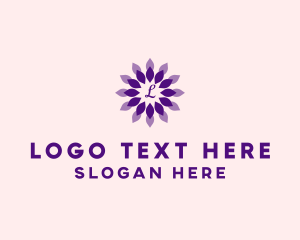 Lotus Flower Petals logo