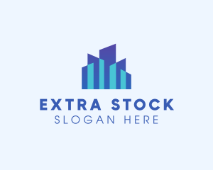 Stock Market City logo design