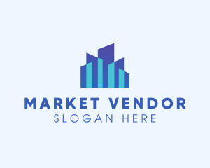 Stock Market City logo design