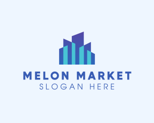 Stock Market City logo design