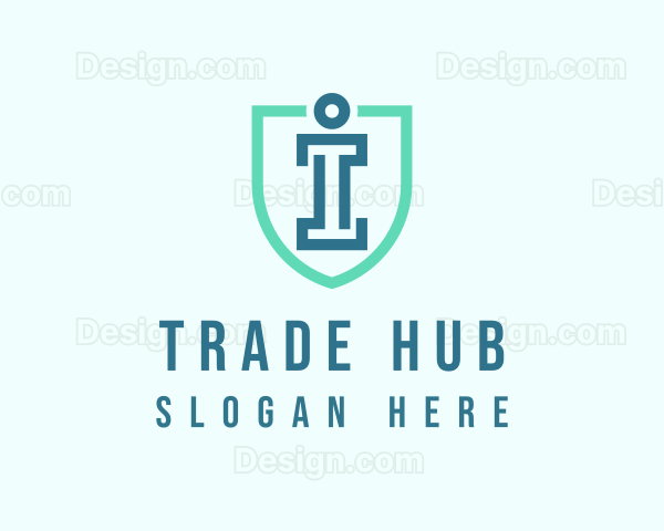 Tech Startup Letter I Logo