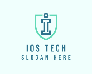 Tech Startup Letter I logo design