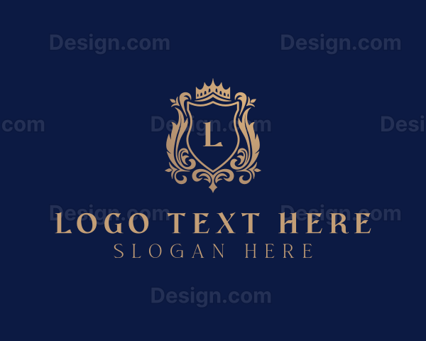 Elegant Regal Shield Logo