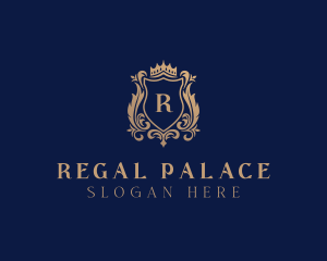 Elegant Regal Shield logo design