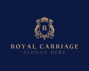 Elegant Regal Shield logo design