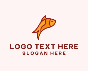 Fish Pescatarian Fishing logo