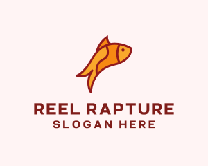 Fish Pescatarian Fishing logo