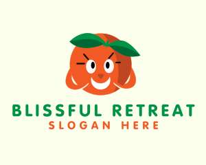 Happy Orange Fruit logo