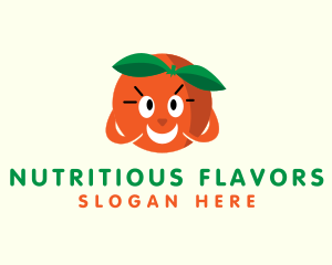 Happy Orange Fruit logo