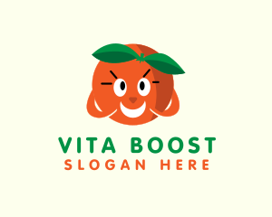 Happy Orange Fruit logo