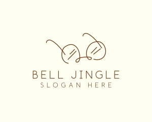 Brown Minimalist Eyeglass logo design