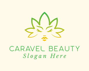 Beauty Lotus Face logo design