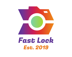 Fast Gradient Camera logo design