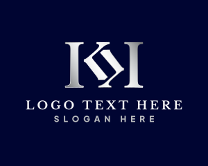Luxury Hotel Lifestyle Letter KK logo