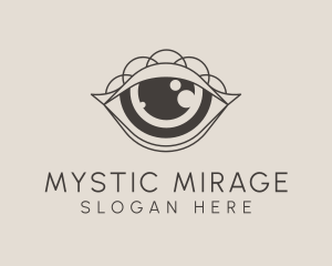  Mystic Beauty Eye logo design