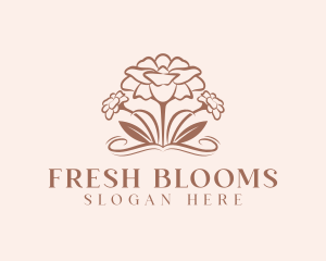 Natural Floristry Business logo design