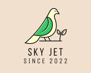 Eco Friendly Pigeon Bird  logo