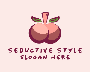 Sexy Cherry Breast logo design