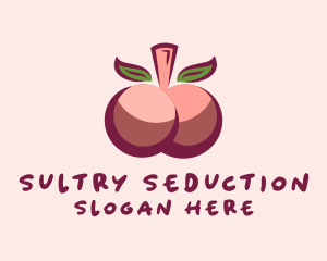 Sexy Cherry Breast logo design